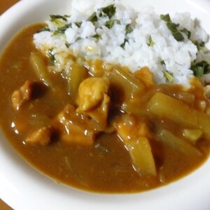 あっさりヘルシー！大根カレー